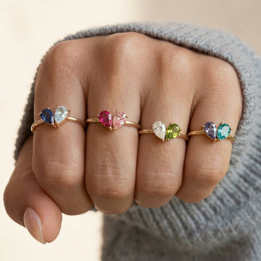 Anello Pietre di Nascita