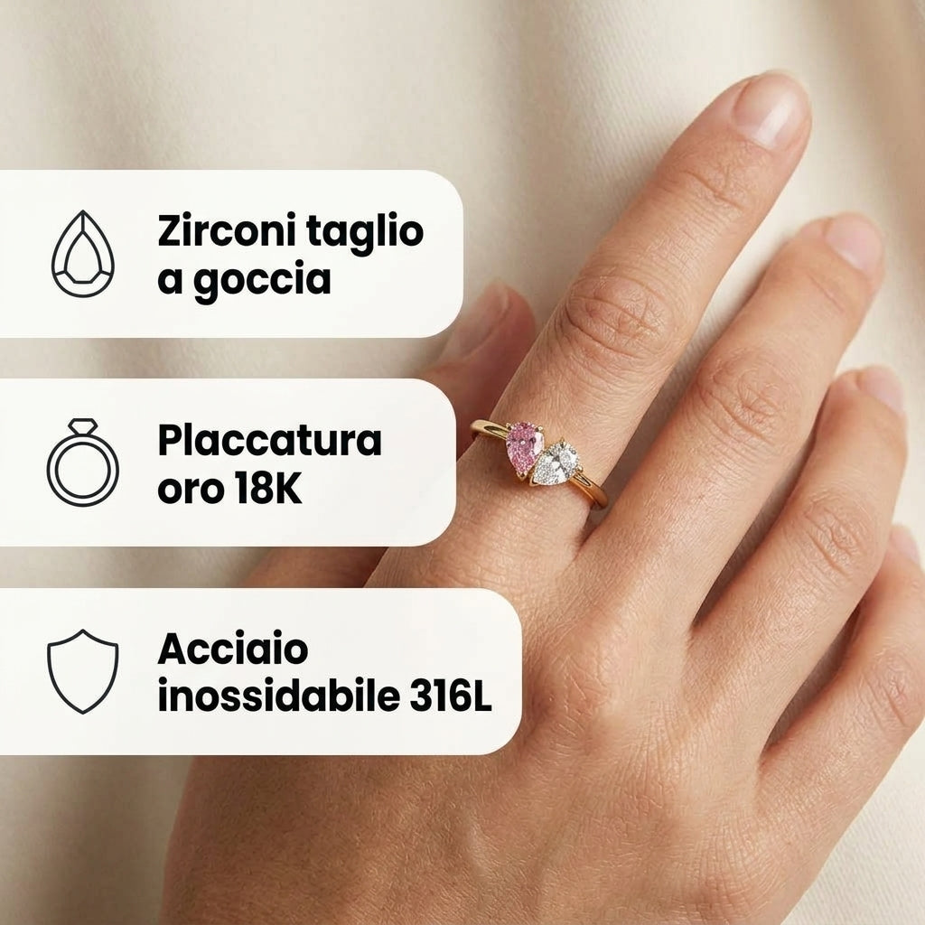 Anello Pietre di Nascita